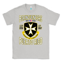Moon Dust Borinqueneers Puerto Rico Flag Honor Et Fidelitas Classic Tee - ArtMosaic