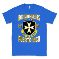True Royal Borinqueneers Puerto Rico Flag Honor Et Fidelitas Classic Tee - ArtMosaic