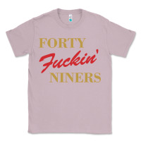 Lilac forty fvckin' niners Classic Tee - ArtMosaic