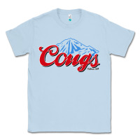 Dusty Blue wsu cougs Classic Tee - ArtMosaic