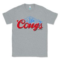 Heather Grey wsu cougs Classic Tee - ArtMosaic