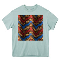 Arona leopard 4th of july seamless pattern Heavy Core Tee - BundleAndBundleShop