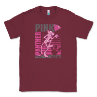 Burgundy Pink Panther Classic Tee - ArtMosaic