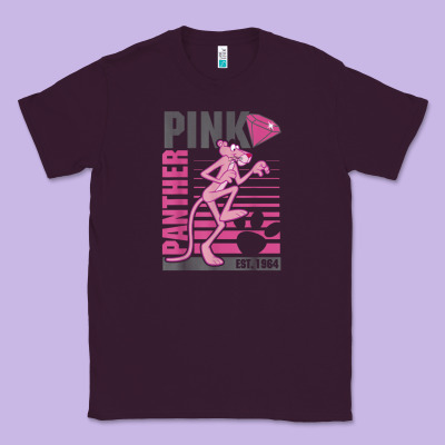 Pink Panther Classic Tee Designed By Artmosaic