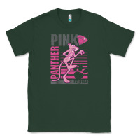 Sports Green Pink Panther Classic Tee - ArtMosaic