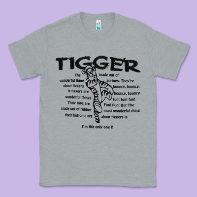 Tigger If The Only One Classic Tee Designed By Artmosaic