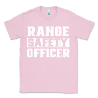 Bubblegum Pink range safety officer worker team job t shirt Classic Tee - ArtMosaic