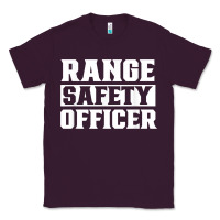 Plum range safety officer worker team job t shirt Classic Tee - ArtMosaic