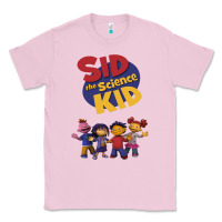 Bubblegum Pink Sid The Science Kid boyfriend Classic Tee - ArtMosaic