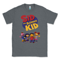 Charcoal Heather Sid The Science Kid boyfriend Classic Tee - ArtMosaic
