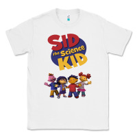White Sid The Science Kid boyfriend Classic Tee - ArtMosaic