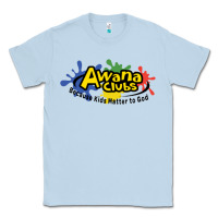 Dusty Blue Vintage-Awana clubs Classic Tee - ArtMosaic