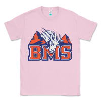 Bubblegum Pink blue mountain state Classic Tee - ArtMosaic