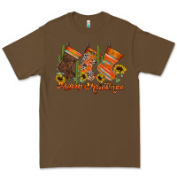Cacao western Christmas Premium Tee - CowhideDigitalArt