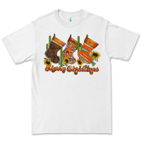 White western Christmas Premium Tee - CowhideDigitalArt