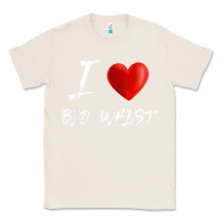 Natural i love heart bid whist card game t shirt Classic Tee - ArtMosaic