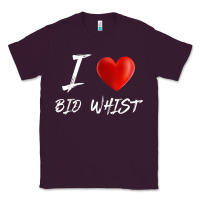 I Love Heart Bid Whist Card Game T Shirt Classic Tee | Teevron