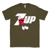 Army Green cool spot,uncola 7up Classic Tee - ArtMosaic