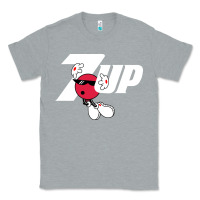 Heather Grey cool spot,uncola 7up Classic Tee - ArtMosaic