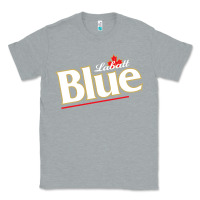 Heather Grey labatt blue beer Classic Tee - ArtMosaic