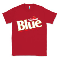 Red labatt blue beer Classic Tee - ArtMosaic
