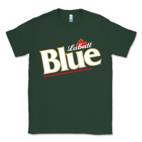 Sports Green labatt blue beer Classic Tee - ArtMosaic