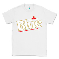 White labatt blue beer Classic Tee - ArtMosaic