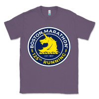 Lavender boston marathon Classic Tee - ArtMosaic