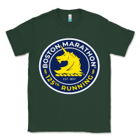 Sports Green boston marathon Classic Tee - ArtMosaic