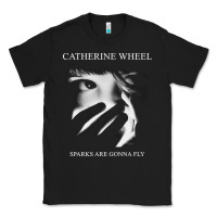 Black Catherine wheel, Catherine wheel art, Catherine wheel vintage, Catheri Classic Tee - ArtMosaic