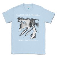 Dusty Blue Catherine wheel, Catherine wheel art, Catherine wheel vintage, Catheri Classic Tee - ArtMosaic