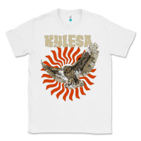 White Kylesa Classic Tee - ArtMosaic