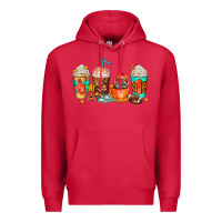 Cardinal American football coffee cups Premium Hoodie - AdoDesignShop
