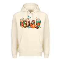 Sandshell American football coffee cups Premium Hoodie - AdoDesignShop