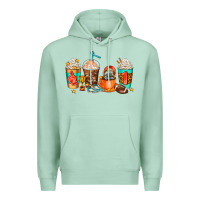 Seafoam American football coffee cups Premium Hoodie - AdoDesignShop