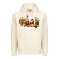 Tofu American football coffee cups Premium Hoodie - AdoDesignShop