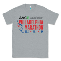 Heather Grey PHILADELPHIA MARATHON Classic Tee - ArtMosaic