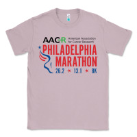 Lilac PHILADELPHIA MARATHON Classic Tee - ArtMosaic