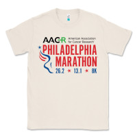Natural PHILADELPHIA MARATHON Classic Tee - ArtMosaic