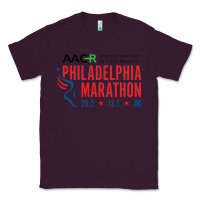 Plum PHILADELPHIA MARATHON Classic Tee - ArtMosaic
