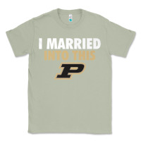 Matcha Purdue Boilermakers Married Into This - Apparel Classic Tee - ArtMosaic