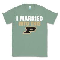 Sage Purdue Boilermakers Married Into This - Apparel Classic Tee - ArtMosaic