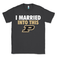 Smoke Purdue Boilermakers Married Into This - Apparel Classic Tee - ArtMosaic