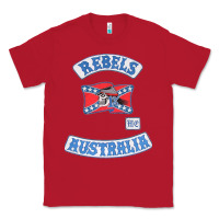 Red rebel MC supporter Classic Tee - ArtMosaic