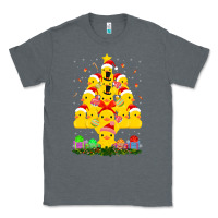 Charcoal Heather duck rubber duck christmas tree duckie and quack christmas 123 Classic Tee - ArtMosaic