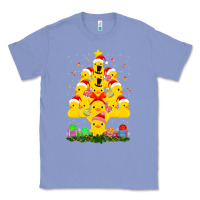 Colony Blue duck rubber duck christmas tree duckie and quack christmas 123 Classic Tee - ArtMosaic