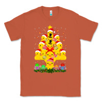 Copper duck rubber duck christmas tree duckie and quack christmas 123 Classic Tee - ArtMosaic