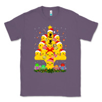Lavender duck rubber duck christmas tree duckie and quack christmas 123 Classic Tee - ArtMosaic