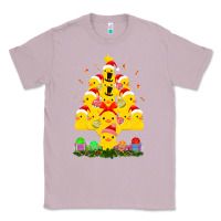 Lilac duck rubber duck christmas tree duckie and quack christmas 123 Classic Tee - ArtMosaic