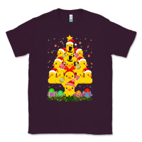 Plum duck rubber duck christmas tree duckie and quack christmas 123 Classic Tee - ArtMosaic